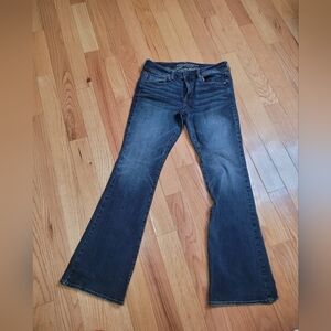American Eagle Outfitters Dark Blue Bootcut Jeans
